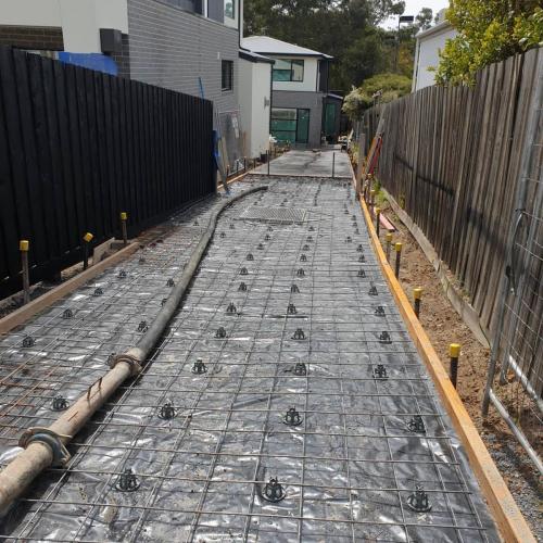 Prep Work For Concreting House Patio