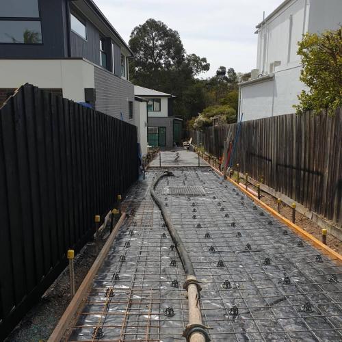 Prep Work For Concreting House Patio