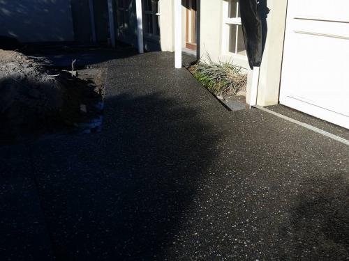 Exposed Aggregate Driveway