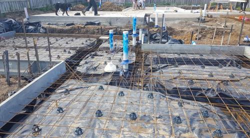 Concrete Slab For The House